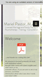 Mobile Screenshot of marielpastor.com